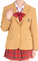 ブレザー キャメル
