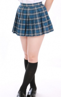 スカート 青ﾁｪｯｸ